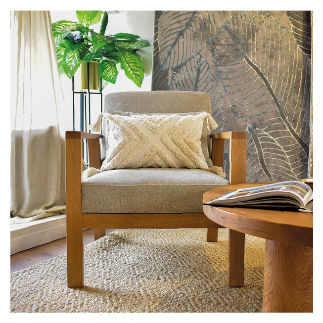 Cojin Rustic Boho 50x30