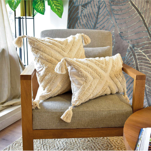 Cojin Rustic Boho 50x30